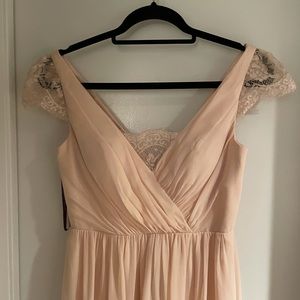 Blush bridesmaids dress. Jenny yoo. Size 2.